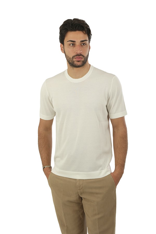 T-Shirt Drumohr Milk